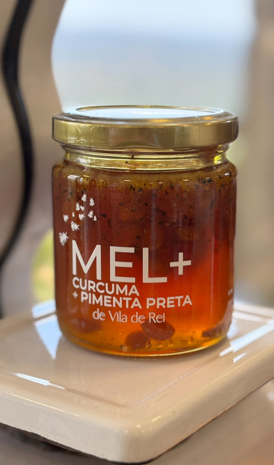 Mel + Curcuma + Pimenta Preta